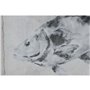 Cadre Home ESPRIT Gris Poisson (4 Unités)