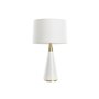 Lampe de bureau Home ESPRIT Blanc Doré 50 W 220 V