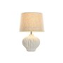 Lampe de bureau Home ESPRIT Blanc Beige 50 W 220 V