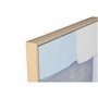 Cadre Home ESPRIT Bleu Abstrait Urbaine 100 x 4 x 140 cm (2 Unités)