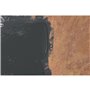 Cadre Home ESPRIT Blanc Marron Noir Abstrait Urbaine 90 x 4 x 120 cm (2 Unités)