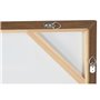 Cadre Home ESPRIT Marron Beige Abstrait Urbaine 100 x 4 x 100 cm (2 Unités)