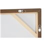 Cadre Home ESPRIT Marron Noir Moderne Urbaine 100 x 4 x 100 cm (2 Unités)