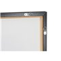 Cadre Home ESPRIT Blanc Marron Noir Abstrait Urbaine 60 x 4 x 60 cm (4 Unités)