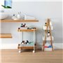 Etagère de salle de bains Versa Bambou Bois MDF Bois MDF/Bambou (18 x 81 x 30 cm)