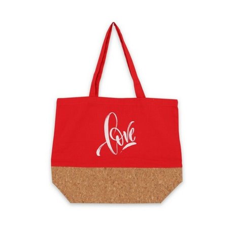 Sac Multi-usages Love Versa Rouge Textile (15 x 36 x 45 cm)