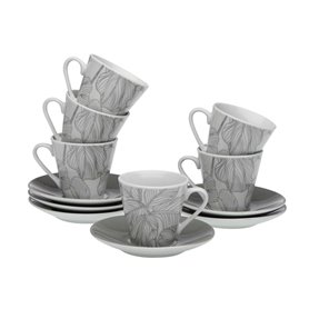 Ensemble de tasses à café Versa Palmier Porcelaine