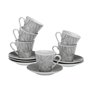 Ensemble de tasses à café Versa Palmier Porcelaine