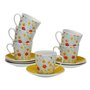 Ensemble de tasses à café Versa Flandes 6 Unités Porcelaine