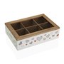 Boîte pour infusions Versa Bois 17 x 7 x 24 cm
