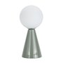 Lampe de bureau Versa Vert Céramique Verre 40 W 10 x 22,5 cm Prisme