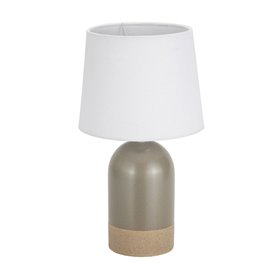 Lampe de bureau Versa Duo Lin Céramique 40 W 18 x 32,5 cm