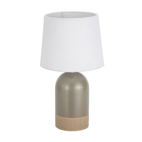 Lampe de bureau Versa Duo Lin Céramique 40 W 18 x 32,5 cm