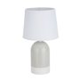 Lampe de bureau Versa Duo Beige Lin Céramique 40 W 18 x 32,5 cm