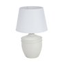 Lampe de bureau Versa Aurelia Blanc Coton Céramique 40 W 20 x 31,5 cm