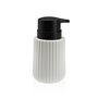 Distributeur de Savon Versa Blanc Céramique Bambou
