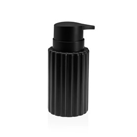 Distributeur de Savon Versa Noir Céramique Bambou