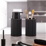 Support pour brosses à dents Versa Noir Céramique