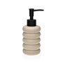 Distributeur de Savon Versa Beige Céramique Bambou