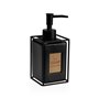 Distributeur de Savon Versa Noir Céramique Plastique 6 x 8 x 16 cm