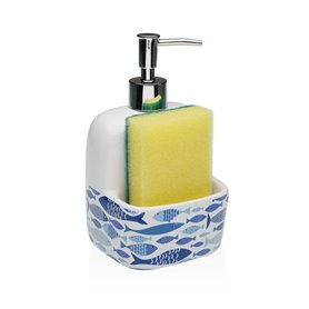 Distributeur de Savon Versa AQUA 2 Céramique 9,4 x 17,8 x 10,5 cm