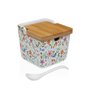 Sucrier Versa Céramique 8,8 x 8,5 x 8,8 cm Fleurs