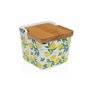Salière avec couvercle Versa Céramique Citron 8,8 x 8,5 x 8,8 cm