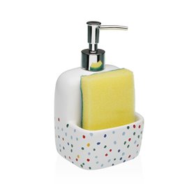 Distributeur de Savon Versa DOTTY Céramique 9,4 x 17,8 x 10,5 cm