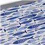 Plateau Versa Aqua 2 Bois MDF 30 x 5 x 45 cm