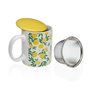 Tasse avec filtre pour infusions Versa Citron