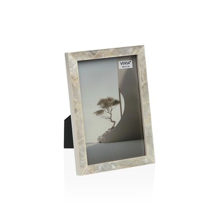 Cadre photo Versa Blanc Bois MDF 1,6 x 16,8 x 11,8 cm