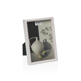 Cadre photo Versa Blanc Bois MDF 2 x 16,2 x 11,2 cm