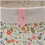 Set de basket Versa Textile Fleurs 14 x 14 x 14 cm