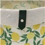 Set de basket Versa Textile Citron 14 x 14 x 14 cm