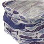 Set de basket Versa Aqua 2 Textile 18 x 14 x 28 cm