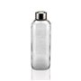 Bouteille d'eau Versa Transparent verre Aluminium 1 L 8,3 x 23,5 x 8,3 cm