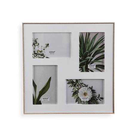 Cadre photo Versa Blanc Bois 31,5 x 31,5 cm