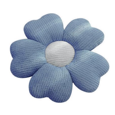 Coussin Versa Bleu Fleur 48 x 48 cm