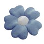 Coussin Versa Bleu Fleur 48 x 48 cm