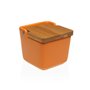 Salière avec couvercle Versa Orange Céramique 8,8 x 8,5 x 8,8 cm