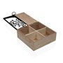 Boîte pour infusions Versa Bois 16,7 x 6,5 x 16,2 cm Arbre de vie