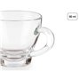 Ensemble de tasses à café Transparent verre 80 ml (24 Unités)