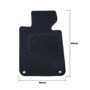 Set de tapis de voitures OCC Motorsport OCCBW0001 Bmw E30 Serie 3