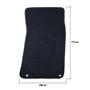 Set de tapis de voitures OCC Motorsport OCCBW0001 Bmw E30 Serie 3