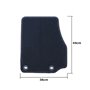 Set de tapis de voitures OCC Motorsport OCCBW0003 Bmw E36 Serie 3 Cabrio