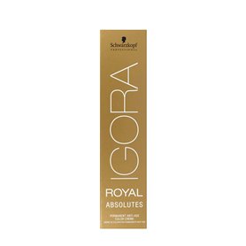 Teinture anti-âge permanente Igora Royal Absolutes Schwarzkopf 7-140 (60 ml)