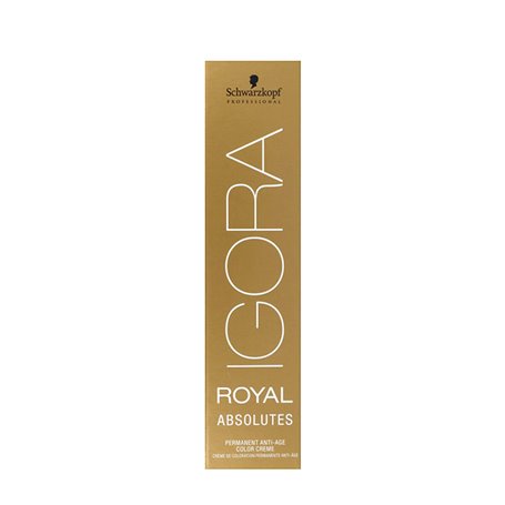 Teinture anti-âge permanente Igora Royal Absolutes Schwarzkopf 7-140 (60 ml)