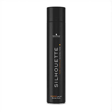 Laque de Fixation Forte Silhouette Schwarzkopf 9191 (750 ml)