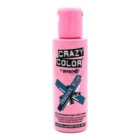 Couleur Semi-permanente Peacock Blue Crazy Color Nº 45 (100 ml)