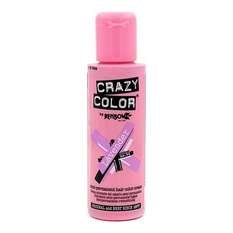 Couleur Semi-permanente Lavender Crazy Color Nº 54 (100 ml)